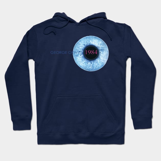 George Orwell 1984 Hoodie by victichy